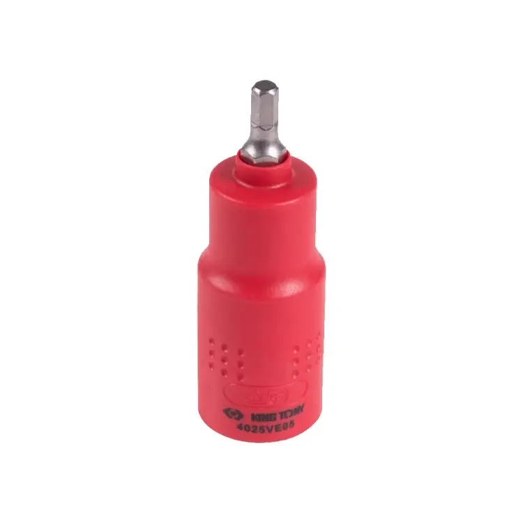 Диэлектрическая торцевая насадка KING TONY 4025VE05