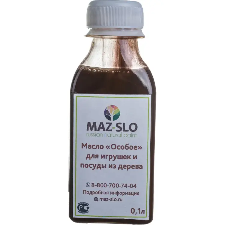 Масло для игрушек и посуды из дерева MAZ-SLO Особое 8064929