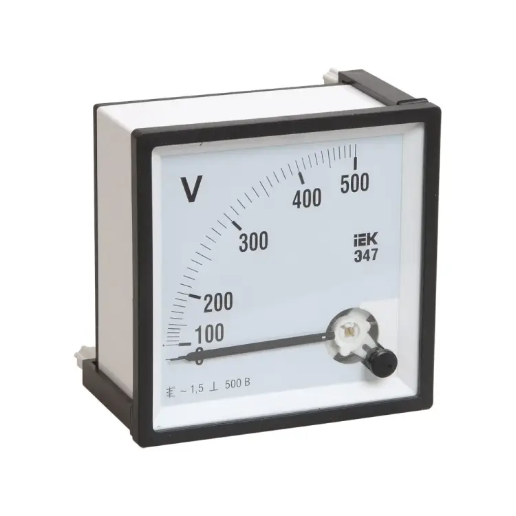 Вольтметр IEK Э47 IPV20-6-0500-E
