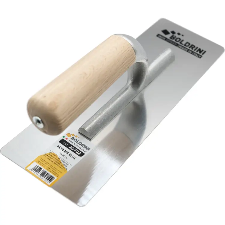 Зеркальная кельма Boldrini Inox 20702