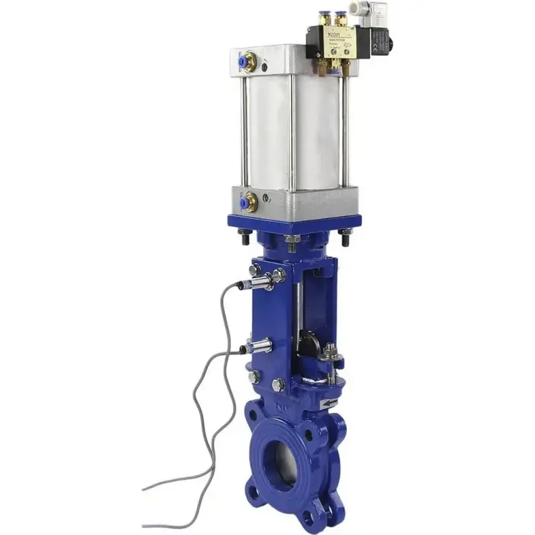 Шиберная задвижка DN.ru WCB-SS304-EPDM-2W-DA D040-03112