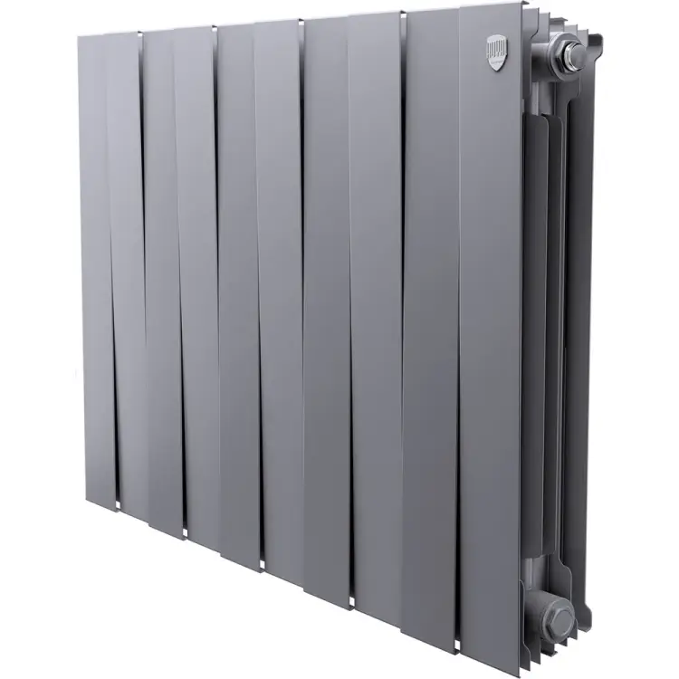 Радиатор Royal Thermo PIANOFORTE 500/Silver Satin 10 секций