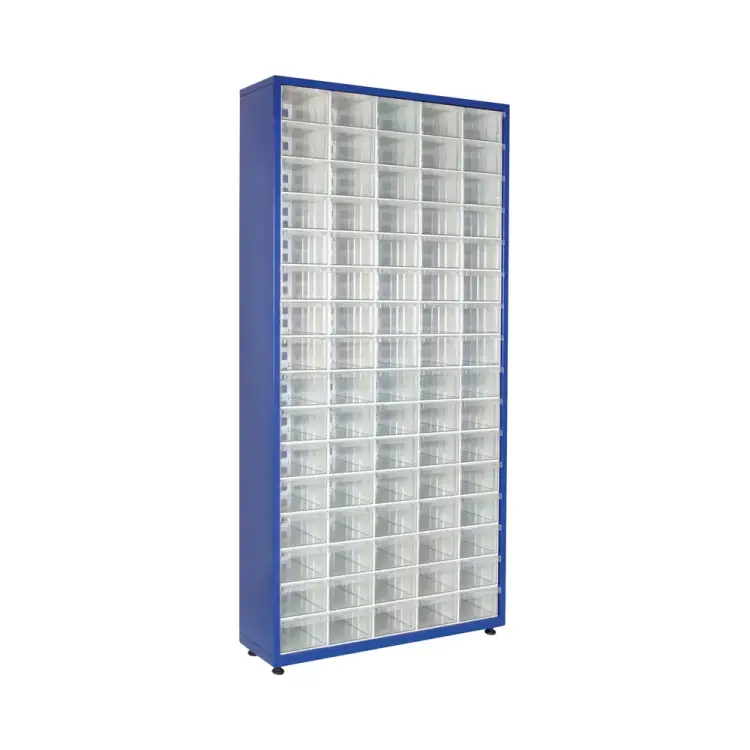 Шкаф Sembol Plastik TMD5 комплект/80 ящиков, 930x230x1860 мм 20150