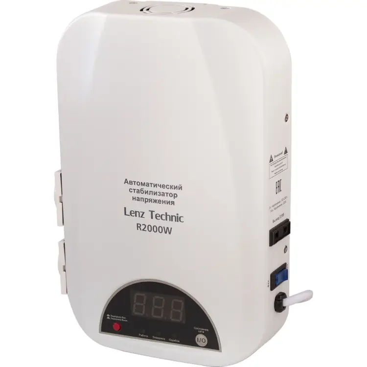Автоматический стабилизатор напряжения Lenz Technic TECHNIC R2000W Автоматический стабилизатор напряжения Lenz Technic TECHNIC R2000W