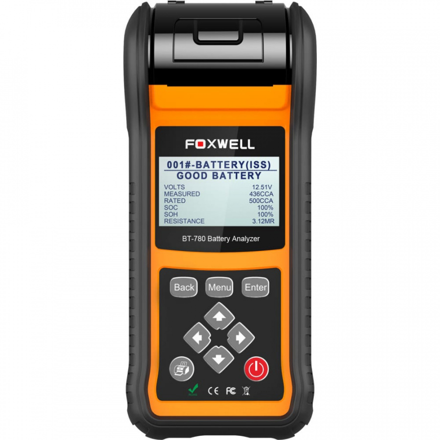 Тестер акб Foxwell BT780