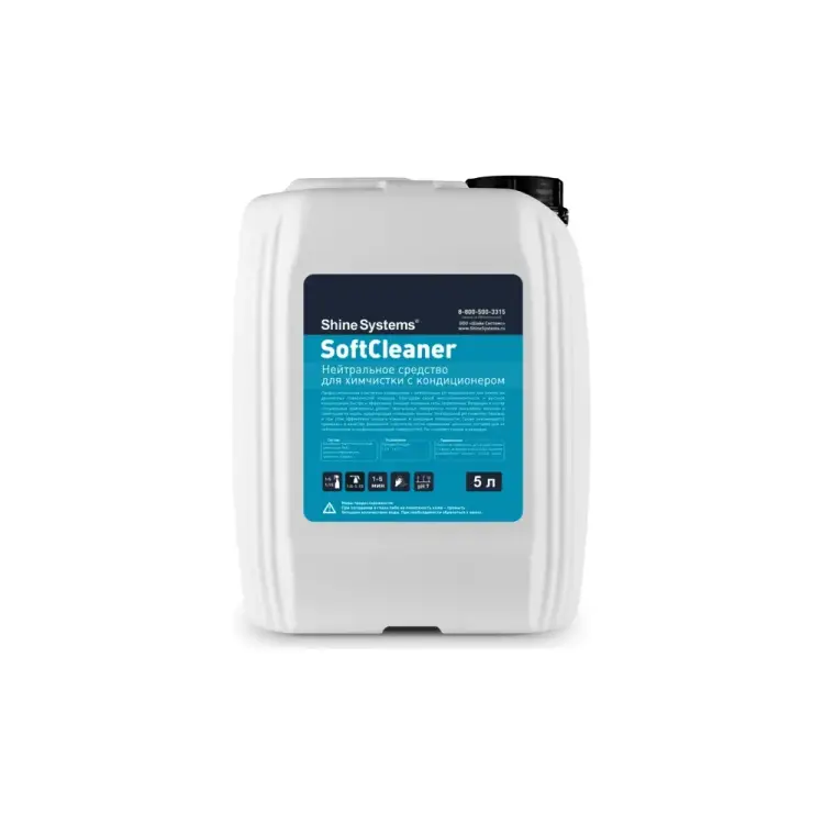 Нейтральное средство для химчистки Shine systems SoftCleaner SS866