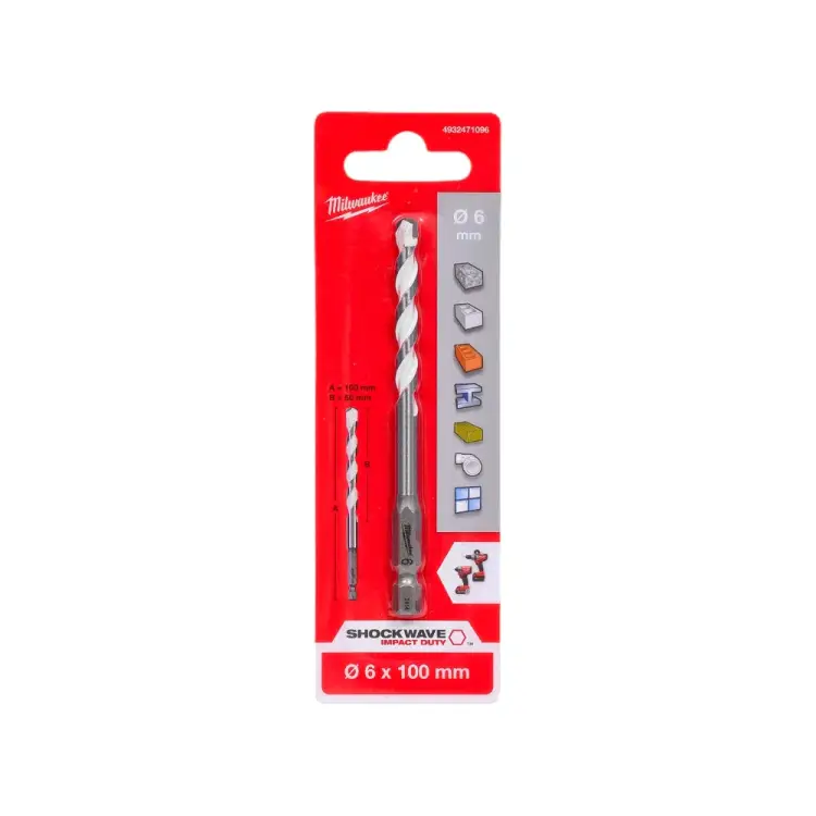 Сверло по мультиматериалам Milwaukee 4932471096