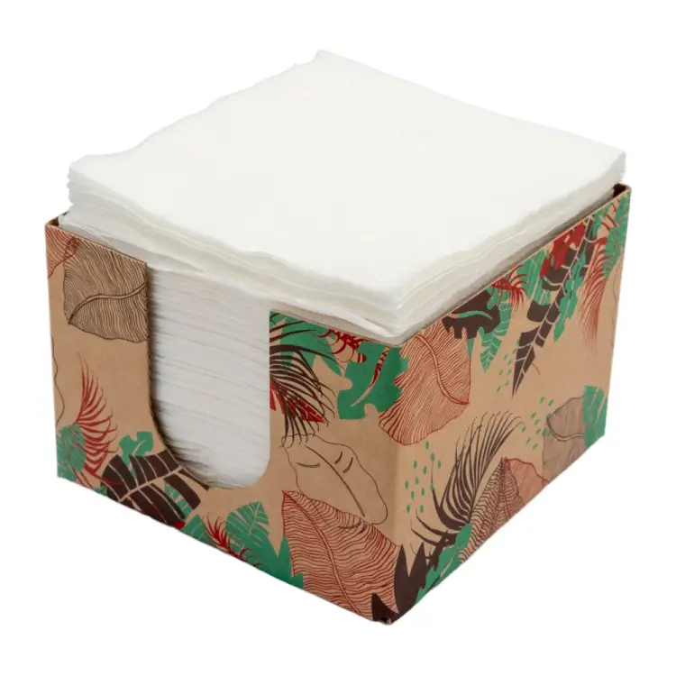 Однослойные салфетки Сыктывкарские 24x24 см, со сплошным тиснением СК1.1