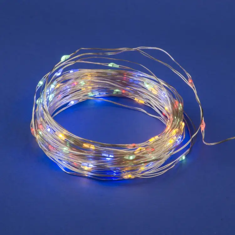 Светодиодная гирлянда Uniel ULD-S1000-100/SCB/3AA UL-00005483