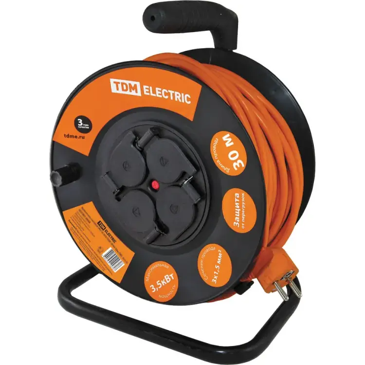 Силовой удлинитель TDM ELECTRIC УКз16-004 SQ1301-0541