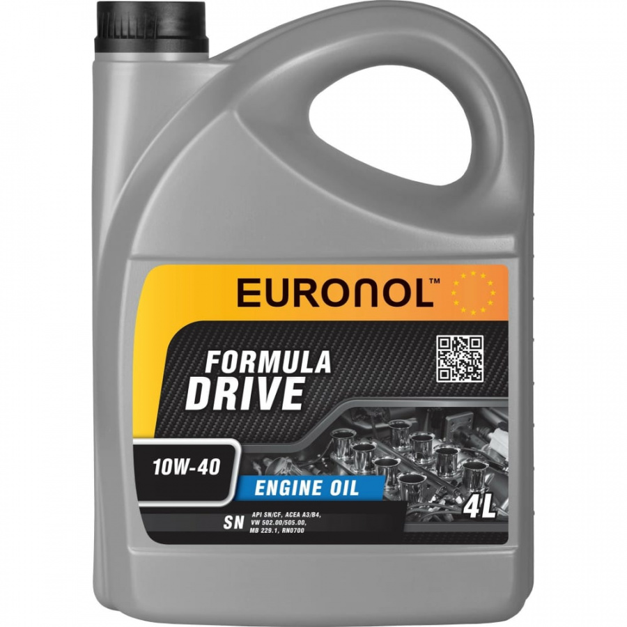 Моторное масло Euronol DRIVE FORMULA 10w-40, SN