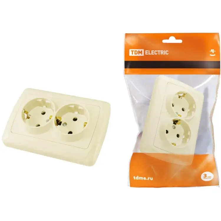 Розетка TDM ELECTRIC Онега SQ1805-0047