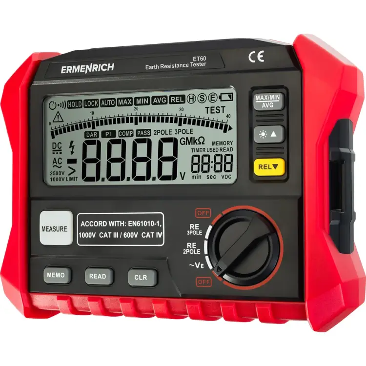 Тестер заземления Ermenrich Ping ET60 82961