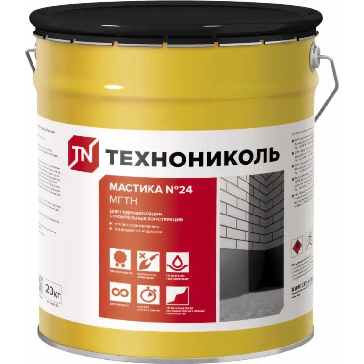 Гидроизоляционная мастика Технониколь №24 МГТН TN889466