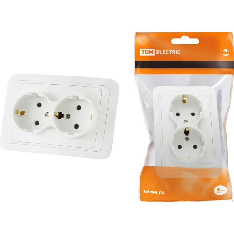 Розетка TDM ELECTRIC Валдай SQ1804-0010