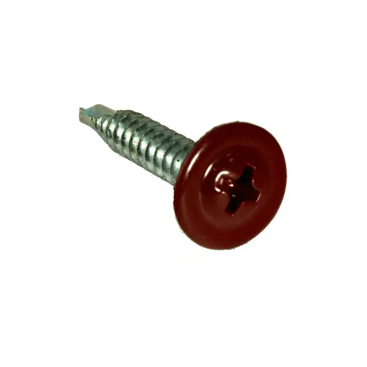 Саморез пшс сверло КРЕП-КОМП 4,2х25 RAL3003 (500 шт.) пшс253003