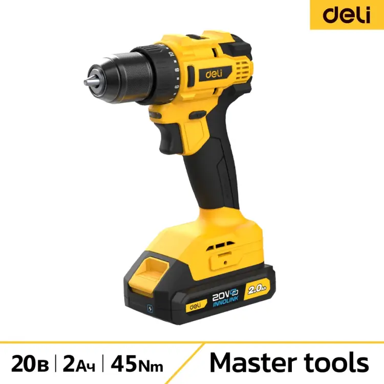 Аккумуляторная дрель шуруповерт DELI DC120 162757 Аккумуляторная дрель шуруповерт DELI DC120 162757