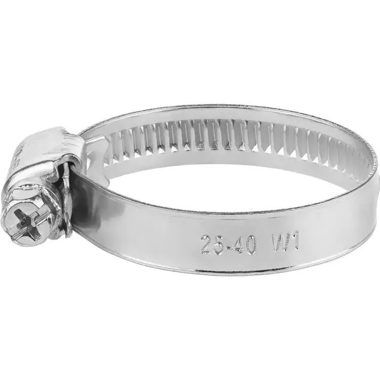 Обжимной оцинкованный хомут MasterProf ИС.140850