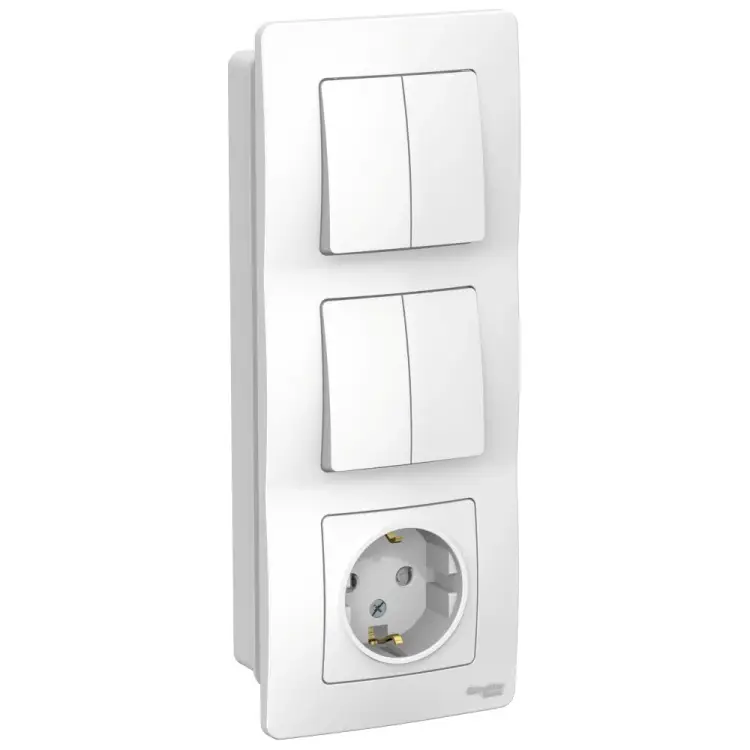 Розетка и выключатель Systeme Electric Blanca BLNBS102201