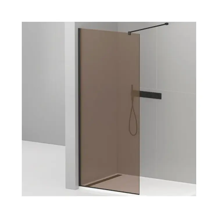 Душевая перегородка Cezares LIBERTA-L-1-100-120-BR-NERO
