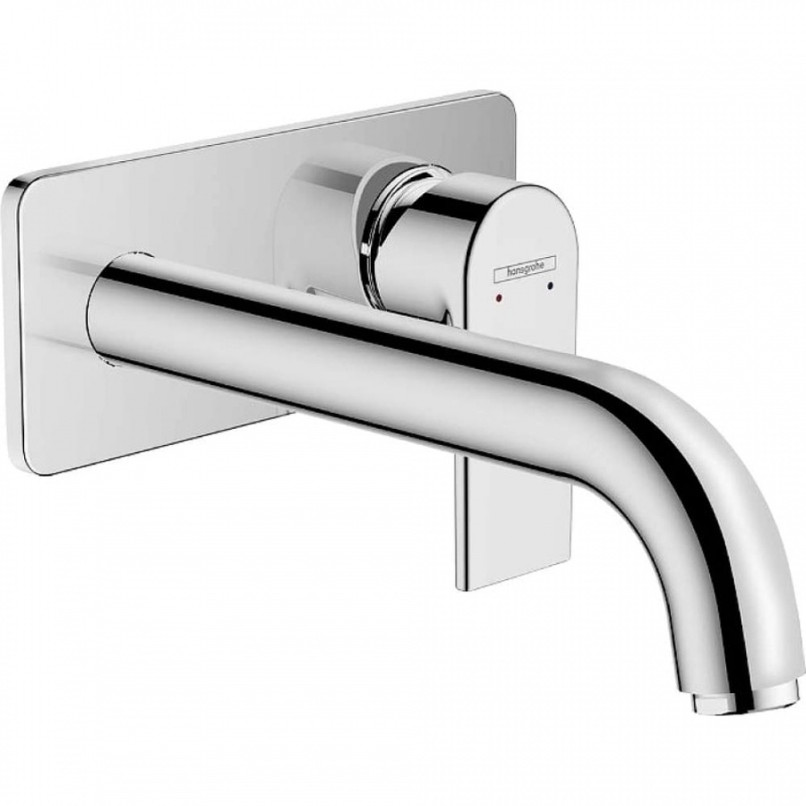 Настенный смеситель для раковины Hansgrohe Vernis Shape