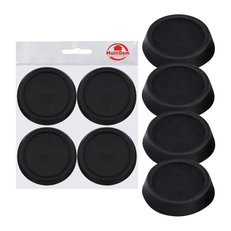 Антивибрационные подставки для стиральных машин и холодильников МУЛЬТИДОМ ПТ76-142