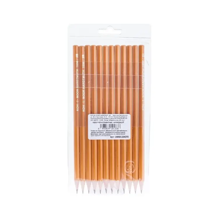 Набор чернографитных карандашей Koh-I-Noor 1696 1696012043TE