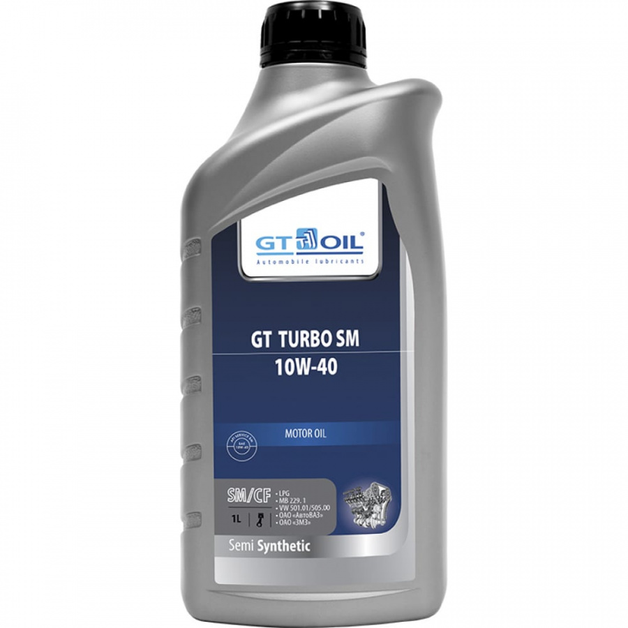 Масло GT OIL Turbo SM SAE 10W-40 API SMSN/CF