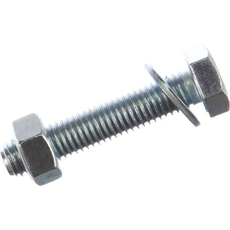 Оцинкованный шестигранный болт Tech-Krep М12х60 DIN933 (2 шт.) 136924