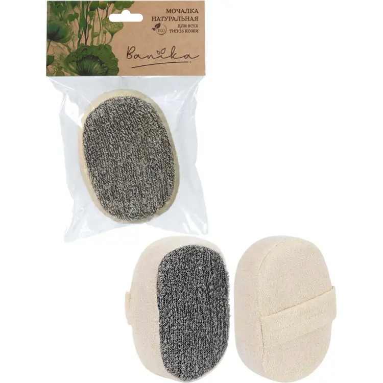 Мочалка Banika Объемный овал М1421 Мочалка Banika Объемный овал М1421