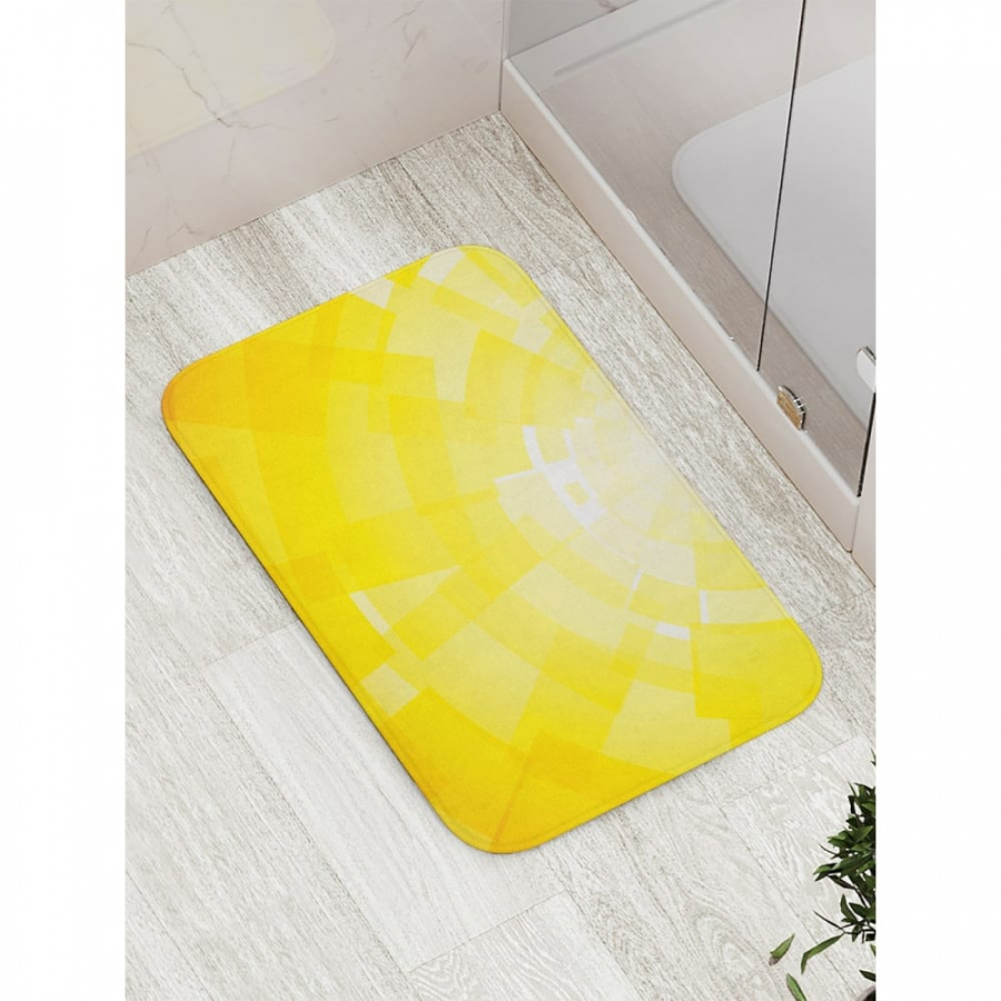 Противоскользящий коврик для ванной, сауны, бассейна JOYARTY Солнечная декорация