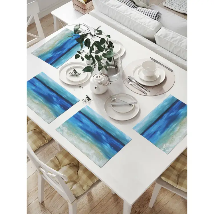 Комплект тканевых салфеток для сервировки стола JOYARTY np_38450