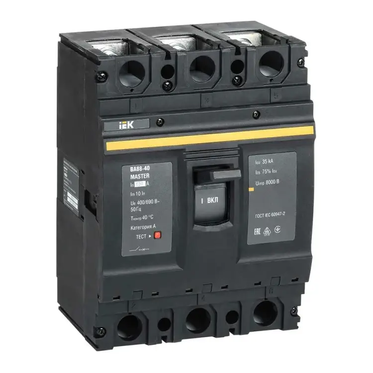 Автоматический выключатель IEK ВА88-40 MASTER SVA50-3-0630-02