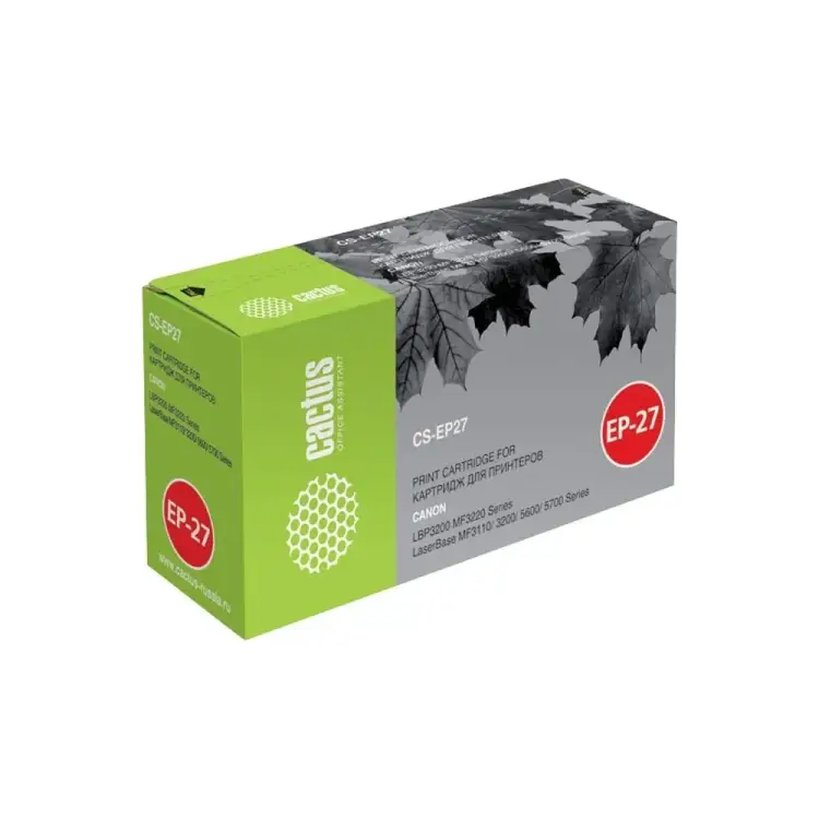 Лазерный картридж для canon lbp3200/mf3220/3110/3200/5600 Cactus ep-27 943988