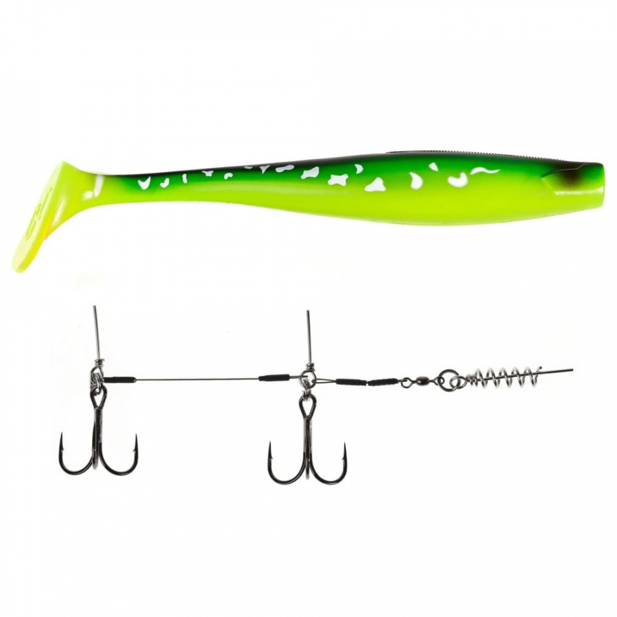 Виброхвосты Lucky John LJ 3D BBS Series GIANT KUBIRA SWIM SHAD