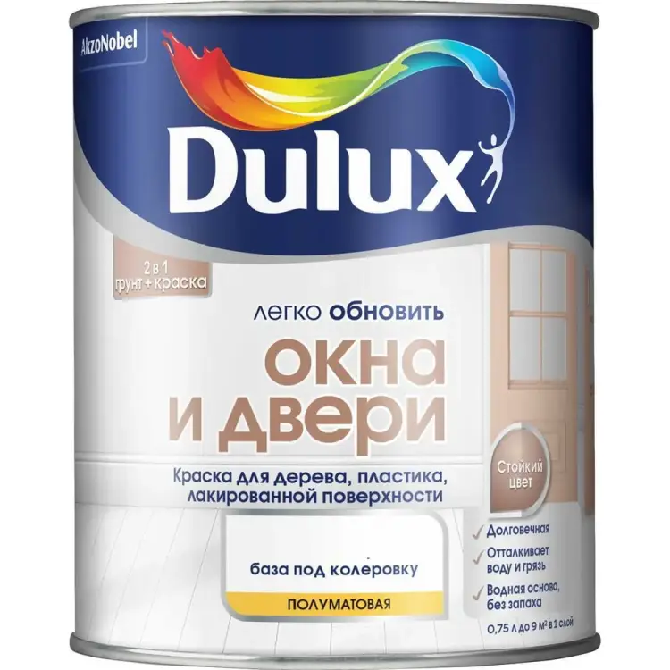 Краска для окон и дверей Dulux 5327290