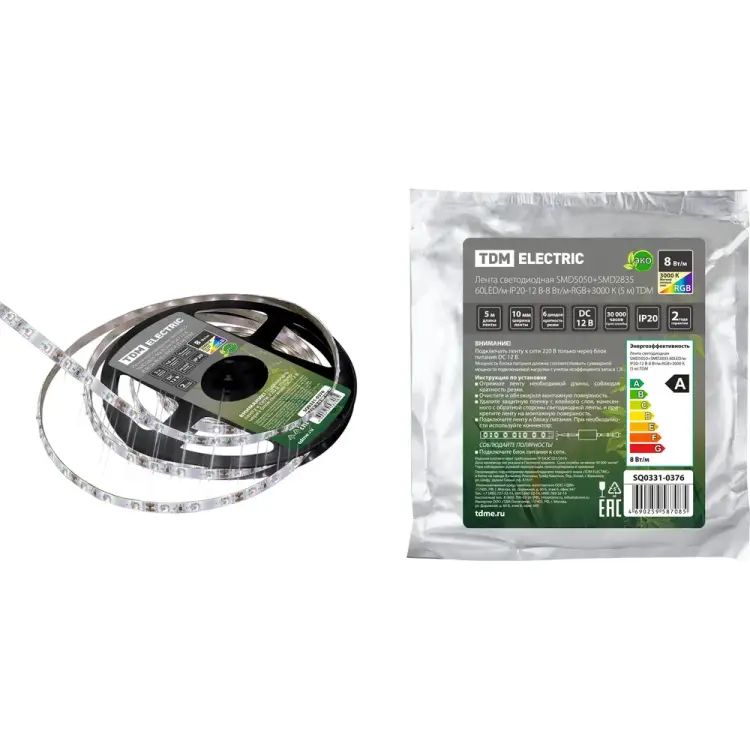 Светодиодная лента TDM ELECTRIC SQ0331-0376