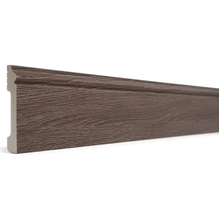 Ударопрочный влагостойкий напольный плинтус Decor-Dizayn 005-81SH Ударопрочный влагостойкий напольный плинтус Decor-Dizayn 005-81SH