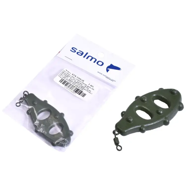 Груз Salmo TURTLE SWIVEL green STS-100GR