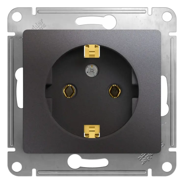 Одноместный механизм розетки Systeme Electric GLOSSA GSL001343