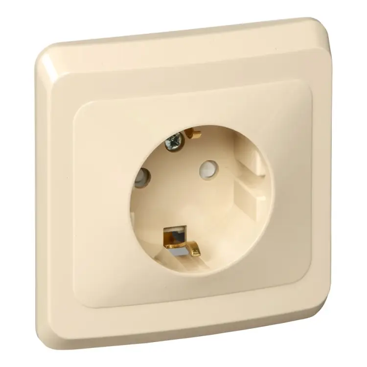 Одноместная розетка Systeme Electric Этюд PC16-004K