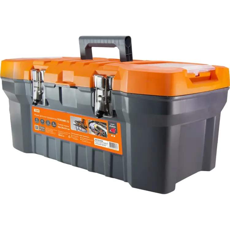 Ящик для инструментов TDM ELECTRIC Рубин ТЕХНИК-22 SQ1032-0203