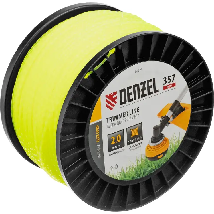 Леска для триммера Denzel FLEX CORD 96297