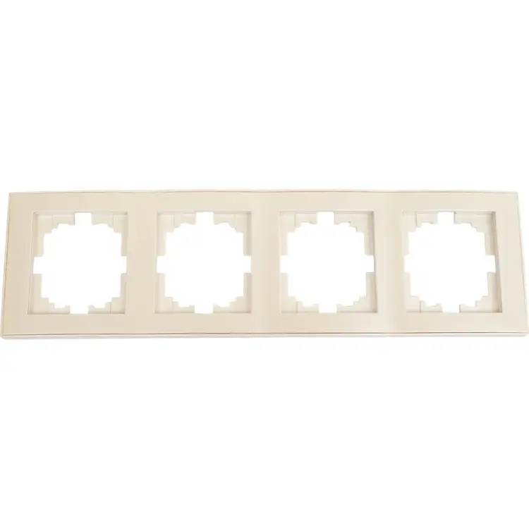 Четырехместная вертикальная рамка Lezard RAIN 703-3030-154