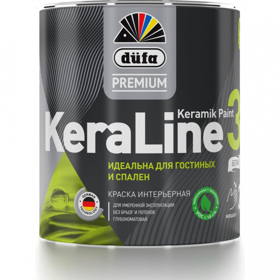 Краска Dufa Premium ВД KeraLine 3