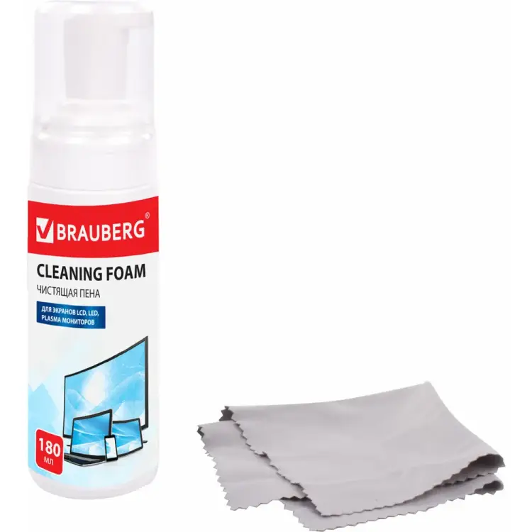 Чистящий набор для ноутбуков, экранов, мониторов BRAUBERG 511693