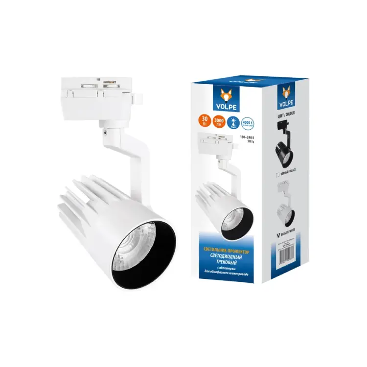 Трековый светодиодный светильник-прожектор Volpe ULB-Q274 UL-00005925