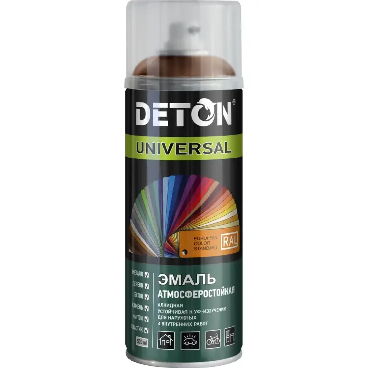 Алкидная атмосферостойкая эмаль Deton DTN-A70884