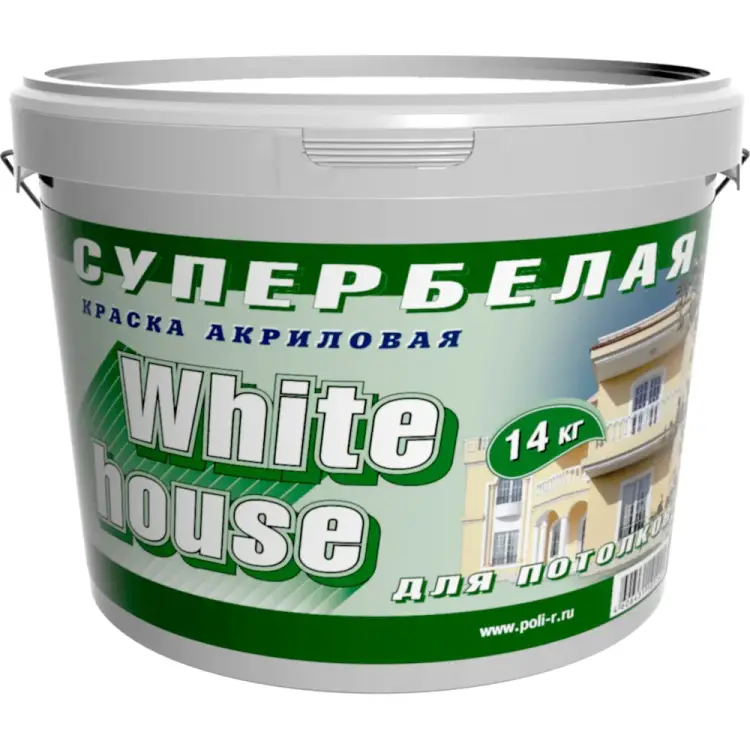 Морозоустойчивая краска для потолков White House 13618 Морозоустойчивая краска для потолков White House 13618