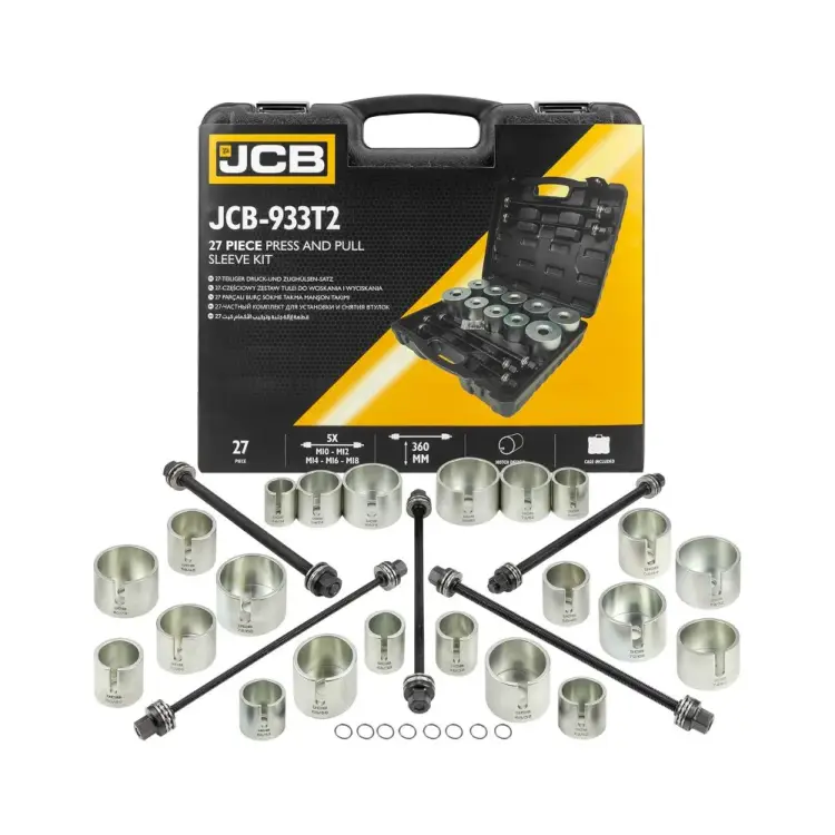 Набор инструментов для замены сайлентблоков втулок и подшипников JCB JCB-933T2(59107)